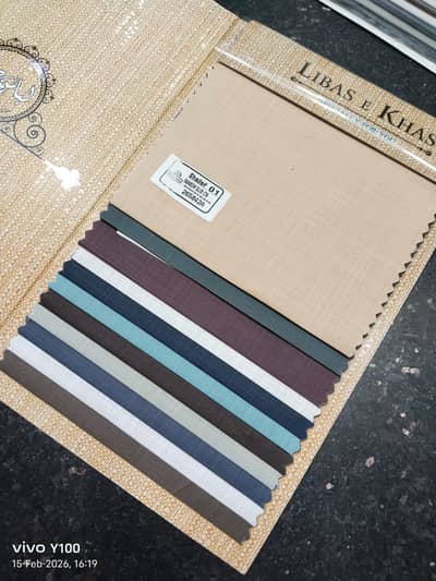 Premium Wash & Wear Unstitched Suit — High Quality