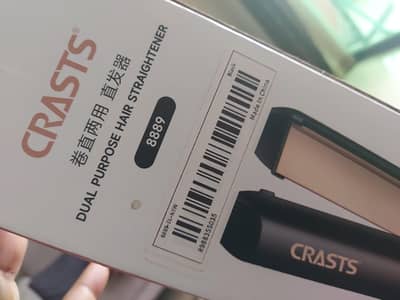 CRASTS hair straightner (imported from TEMU Italy)
