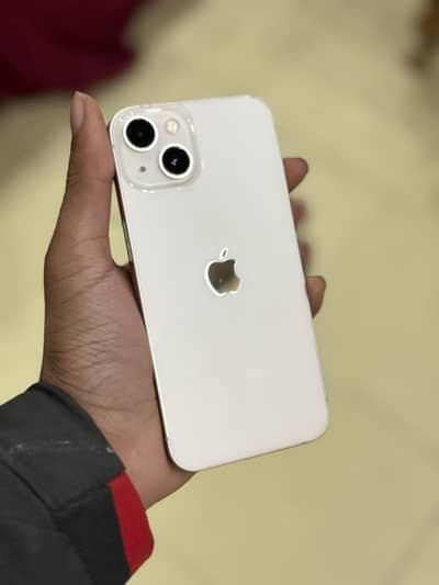 I phone 13 non pta jv battery 75 gb 128  price 65000 k or 62 final