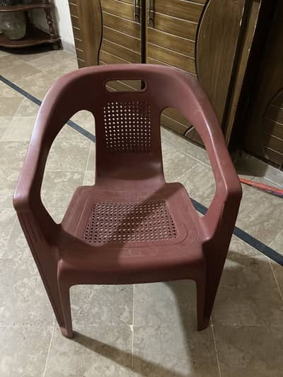 Chairs Set of 8– Strong & Durable (Boss Style) – Good Condition