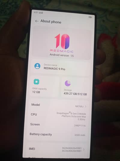 RED MAGIC 9 PRO