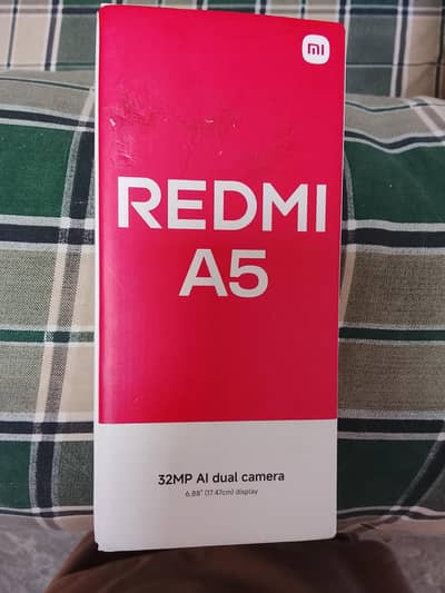 Redmi A5 15W Original Chrger and Box New Condition 10/10