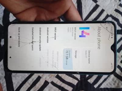 redmi 9t 4+4/128 all OK only gilas cirake ha
