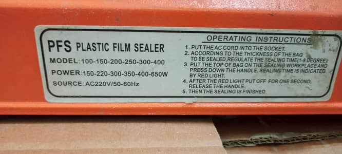 plastic sealer