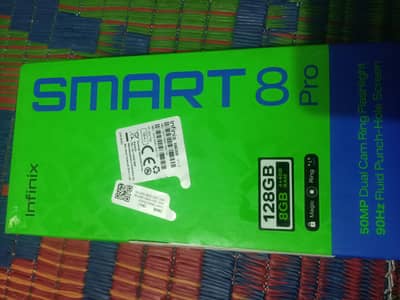 Infinix smart 8 pro 4+4/ 128