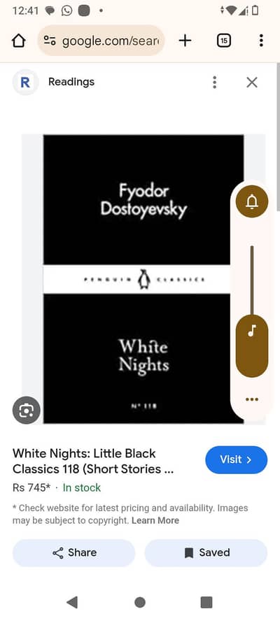 White Nights: Fjodor Dostoyevsky (Penguin Little Black Classics