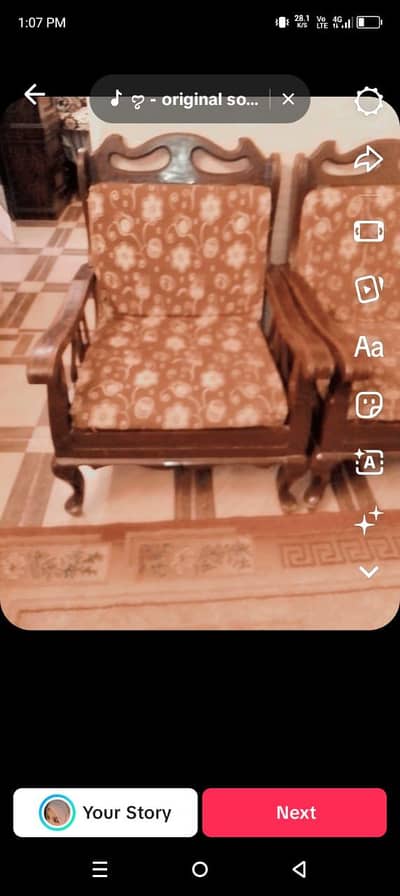 5 Seater Sofa Set Good condition