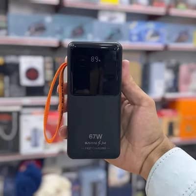 High-Capacity Fast Charging Power Bank – Portable & Reliable Backup B