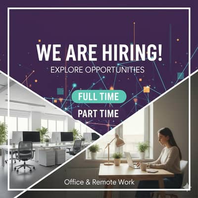 Full time part time home base jobs available