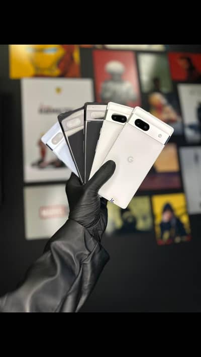 Google Pixel 7A & 7 Dual Sim Official 8/128GB Fresh Non-refurbish