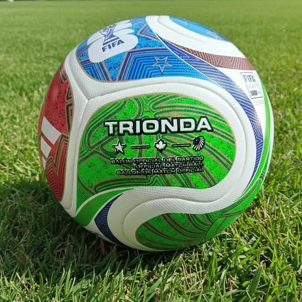 World Cup 2026 Trionda Football Size 5 | Official Match Ball Soccer Ball | Indoor Outdoor Waterproof World Cup Football | Training & Match Play | By Door Step Drops