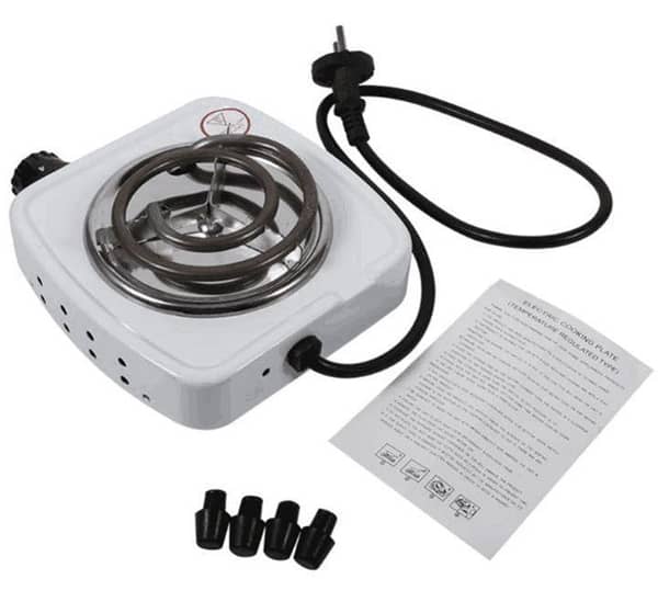 Home Kitchen Electric Stove Hot Plate Iron Burner 220V 500W Cooker Coffee Heater Household Cooking Appliances EU Plug