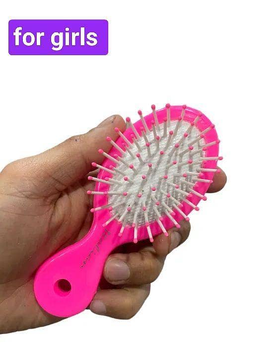 Hair Care Without Hurting Hair: Comfortable Mini Hair Comb with Liu Hai Style, Gentle Scalp Massage