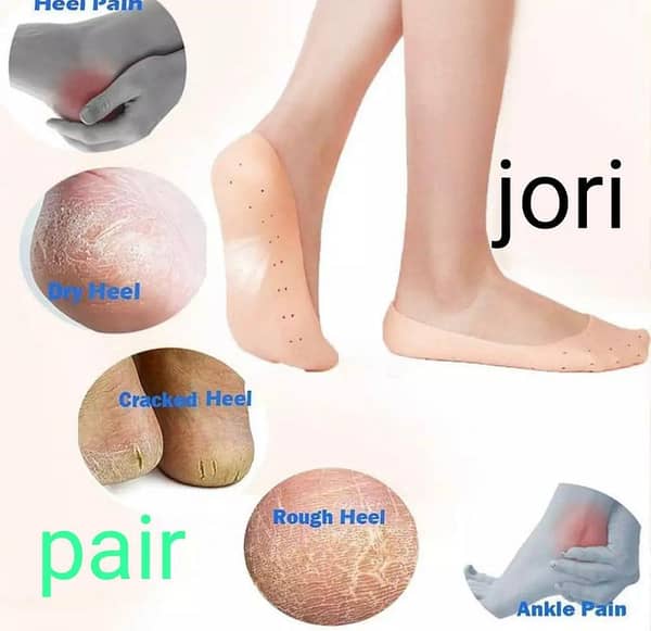 Anti Crack Full Length Silicone Foot Protector for Foot-Care and Heel Cracks