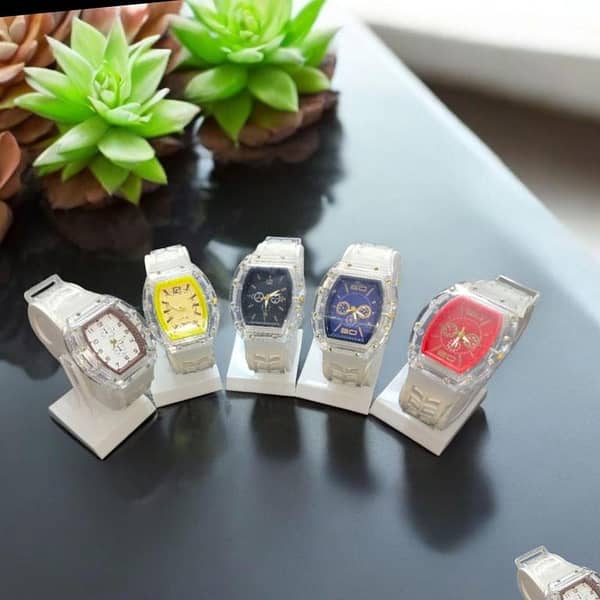 TONNEO Teen Boys Black Tech Watch – Casual Korean-Inspired, Minimalist and Cool