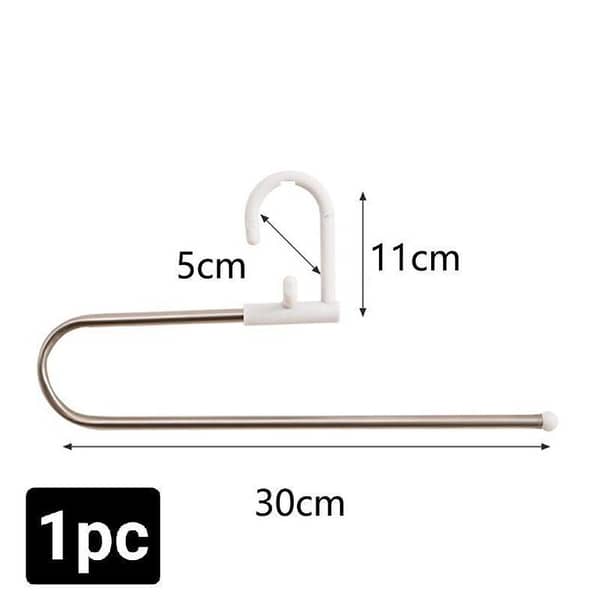 Pants Clip Hanger – Adjustable, Multifunctional Adult Hanger for Clothes Racks and Closets