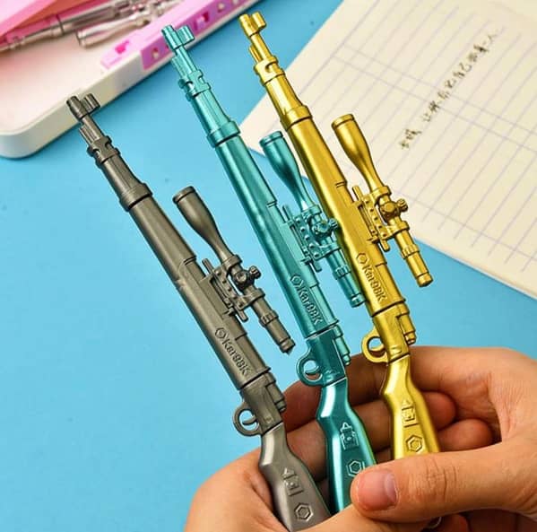 Rifle_Style Gel Pen (Gun_Pen): Cute Gel Pen for Kids and Adults