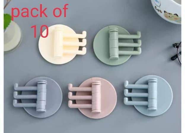Kitchen Door Hook: Self-Adhesive, Wall-M Mounted Hanger with Adjustable Design