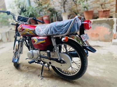 HONDA CG 125 2025 MODEL NEW CONDITION UNREGISTERED