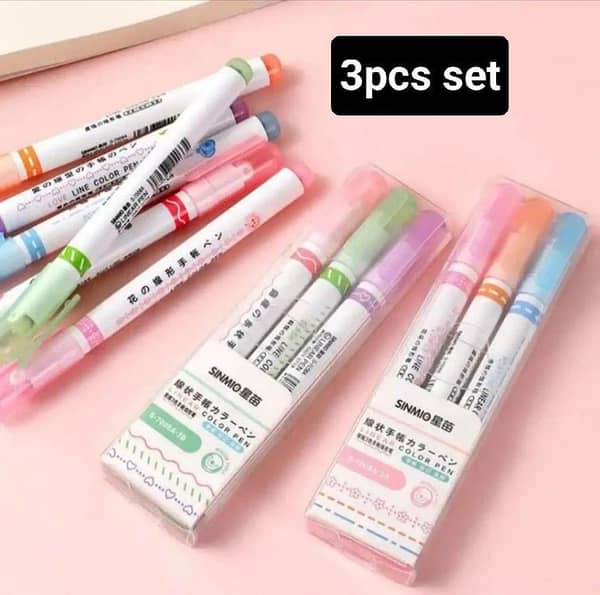 06 pc Design Marker Set by Flownwing