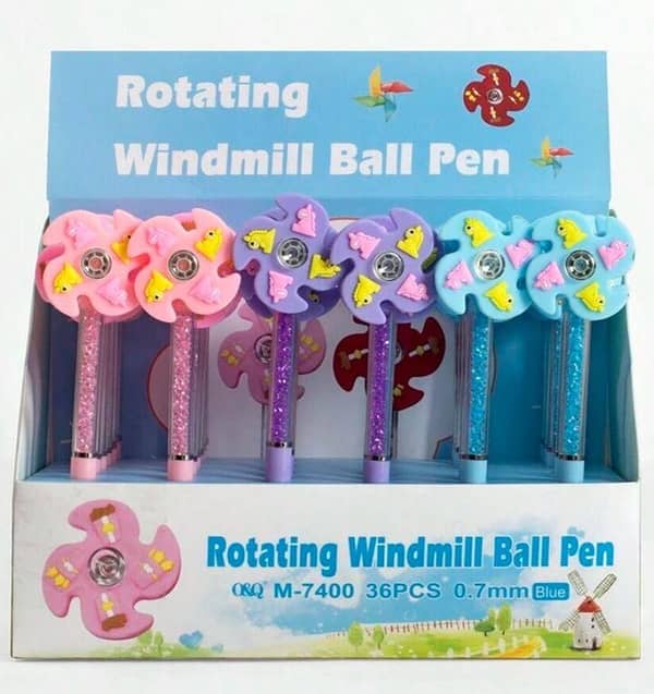 Diamond Pen with Spinner – Luxury Diamond-Top Writing Instrument