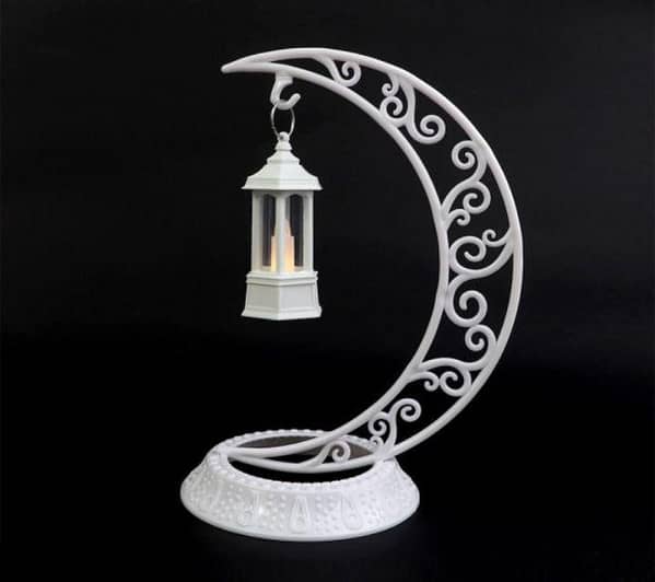 Ramadan Decorations - Crescent Lanterns and Candle Accessories