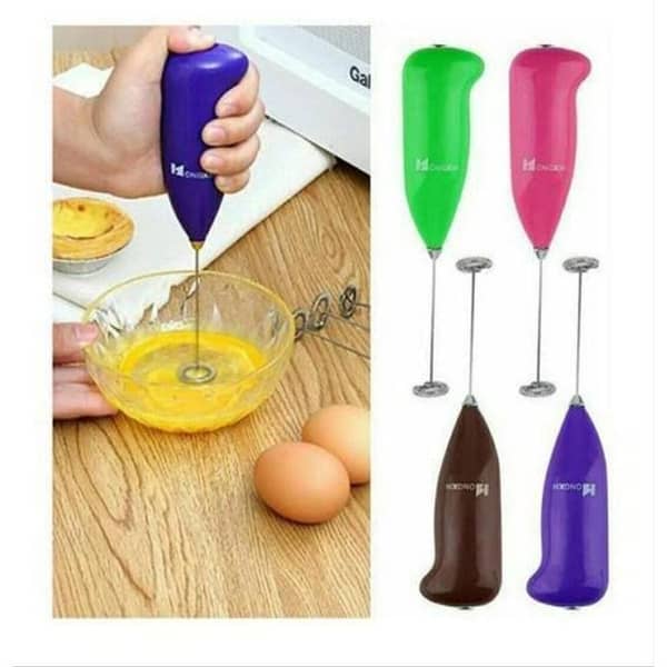 Multipurpose Handheld Coffee Beater - Electric Rechargeable Coffee Whisk Mixer, Egg Beater, Frother and Drink Stirrer