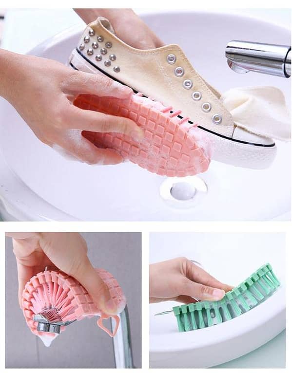 Flexible Cleaning Brush for Home, Kitchen and Bathroom (Multicolour
