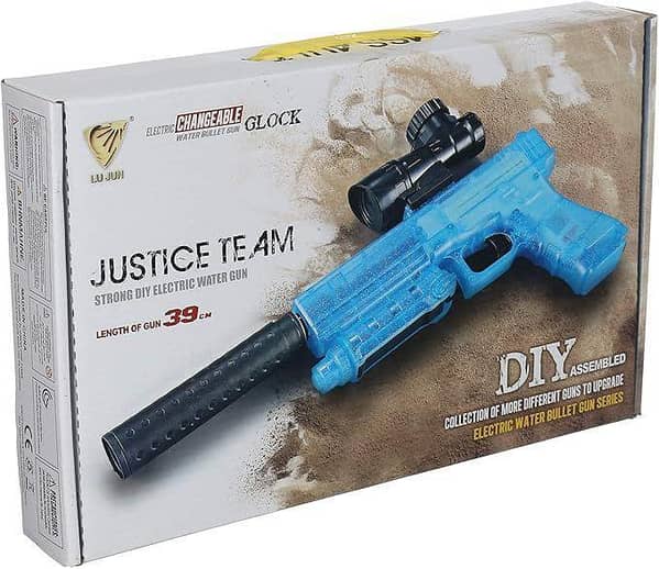 Electric Automatic Gel Blaster Glock Toy Gun with 1000 Orbeez Ammo