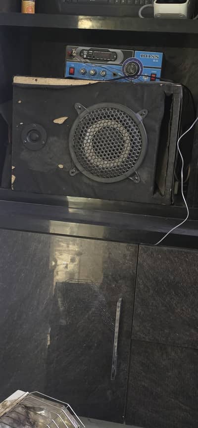 amp and speaker
