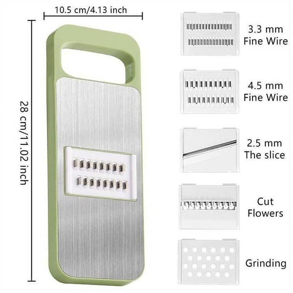 Vegetable Cutter Multifunctional Slicer Potato Shreds Artifact Household Kitchen Potato Slicer Grater Shredder Scraper Shredde