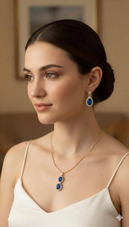 Heirloom Gold & Midnight Onyx Set – Victorian-Inspired Teardrop Jewelry