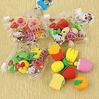 Fruit Cuisine Shape Eraser 1 pack