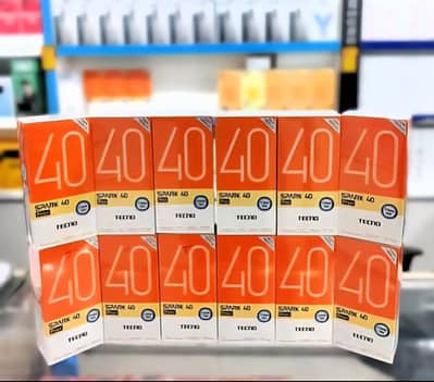 Tecno Spark 40C Box Pack/ Spark 40 Pro Plus+ / Camon 40 / Spark Go 2