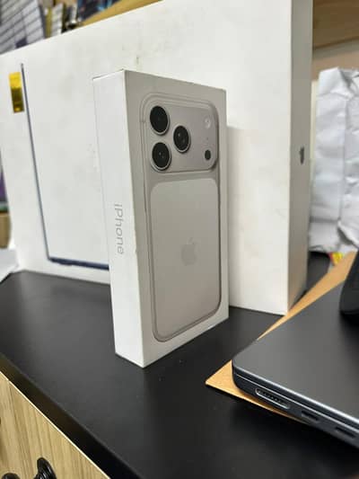 iPhone 17 Pro 256GB Non PTA | Silver | Dual eSIM LLA | Box Pack | 1 Ye