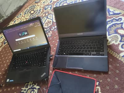 2 laptops for sale take both, Lenovo thinkpad t460s and Samsung laptop