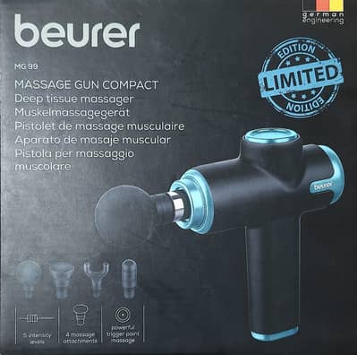 Beurer MG 99 Massage Gun Compact - Like New - Complete Box