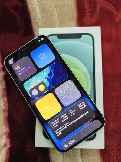 I Phone 12 64GB JV With Box