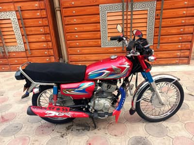 Honda Cg 125 2022 model  total original bile 18800 km used
