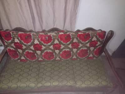 Sofa Set and 1 kitchen rack free