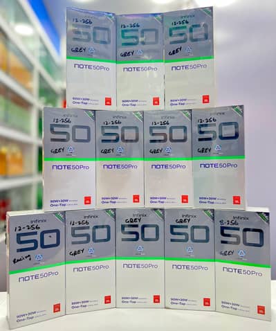 Infinix Note 50 Pro Box Pack/ Hot 60 Pro Plus+ 60i Zero 40 Smart 10 HD