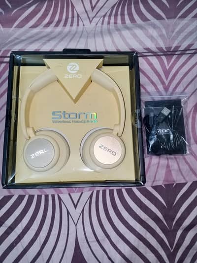 ZERO Storm Wireless Headphones – Bluetooth + AUX | New | With Box
