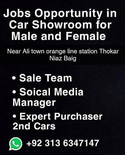 Jobs opportunities For Male and Female in Imperial Motors
