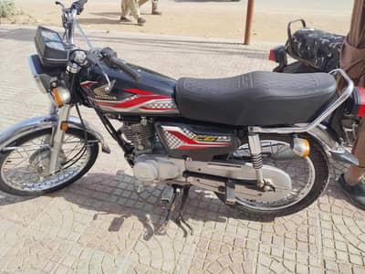 honda 125 2024 larkana number