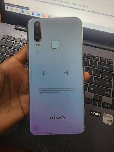 vivo y17 4 / 128 dual sim approved