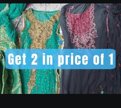 Two Fancy Wedding Dress