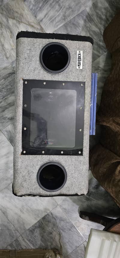 Original MAVERICK USA basetube with 2 subwoofers and 1000w amplifier