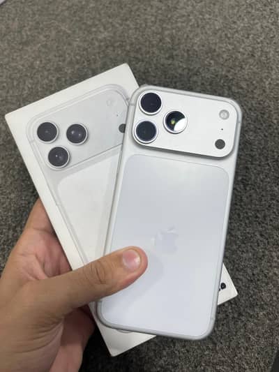 iphone 17ptomax jv sillver color 256gb