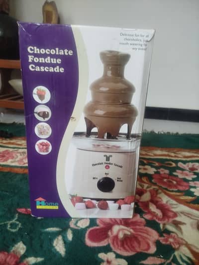 Chocolate fountain imported (home center company) little used