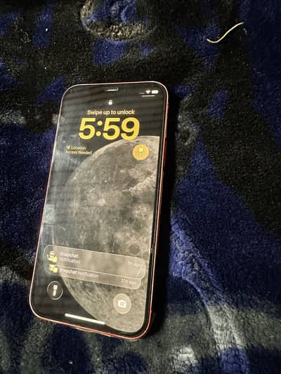 Iphone 12 red color in good condition